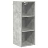vidaXL Mueble colgante Gris Concreto 30 x 29,5 x 80 cm