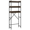 vidaXL Estanter&iacute;a lavadora madera ingenier&iacute;a roble marr&oacute;n 67x25x163 cm