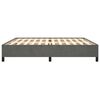 vidaXL Estructura cama sin colchón terciopelo gris oscuro 200x200 cm
