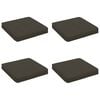 vidaXL Cojines de Asiento de 4 Piezas VUGHT 4 uds. 100% Poli&eacute;ster