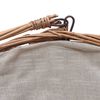vidaXL Cesta para le&ntilde;a con asa sauce natural 60x44x55 cm
