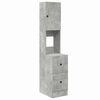 vidaXL Mueble de Cocina Gris 35 x 50 x 180 cm Madera de ingenier&iacute;a
