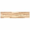 vidaXL Estantes flotantes 2 uds madera acacia sin tratar 120x30x2 cm
