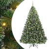 vidaXL &Aacute;rbol de Navidad artificial con 300 LED Verde 240 cm PE y PVC