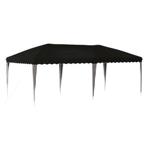 vidaXL Carpa Plegable para Fiestas 575 x 290 x 245 cm Negro