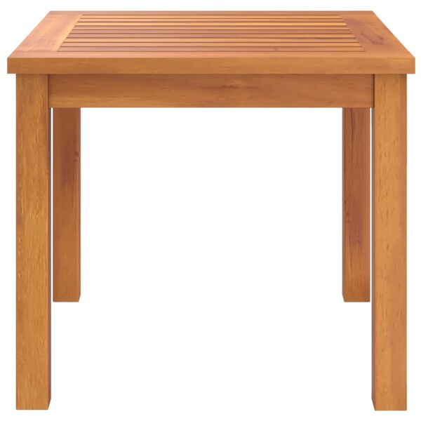 vidaXL Mesa de centro de madera maciza de acacia 40x40x36 cm