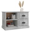 vidaXL Mueble de TV madera contrachapada gris hormig&oacute;n 73x35,5x47,5 cm