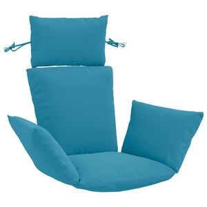 vidaXL Coj&iacute;n Adirondack PUTTEN 100% Poli&eacute;ster Azul Claro