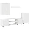 vidaXL Conjunto de mueble de TV Madera de ingenier&iacute;a