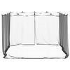 vidaXL Mosquitera para exteriores, malla 220, negra, 300 x 300 x 200 cm