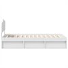 vidaXL Estructura de cama 90 x 190 cm Madera de pino macizo