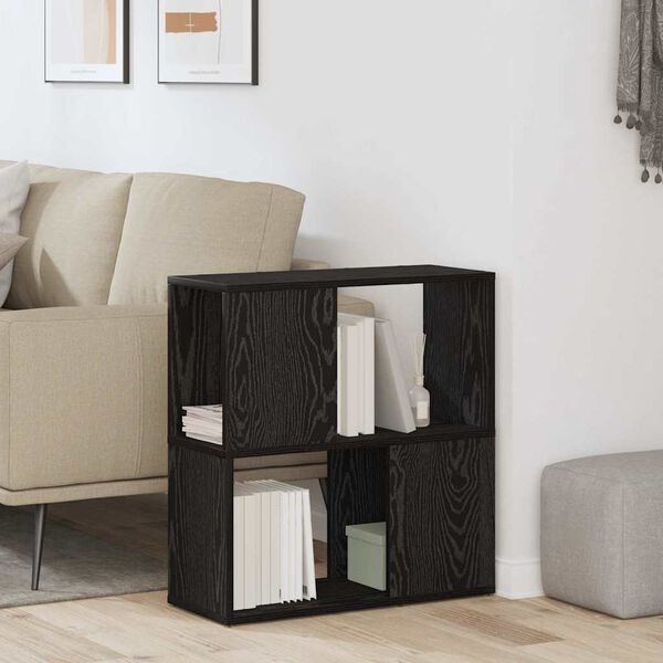 vidaXL Conjunto de mueble de TV Negro 60 x 24 x 63 cm