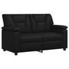 vidaXL Sof&aacute; Negro 151 x 85 x 93 cm Cuero sint&eacute;tico