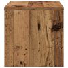 vidaXL Armario de Noche 2 pcs Madera vieja 40 x 40 x 30 cm