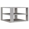 vidaXL Mesa de centro madera de ingenier&iacute;a gris Sonoma 58x58x40 cm