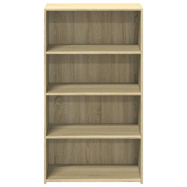 vidaXL Aparador alto madera de ingeniería roble Sonoma 70x41x124 cm