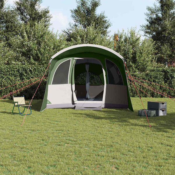 vidaXL Carpas con techo Verde 576 x 325 x 213 cm Poli&eacute;ster