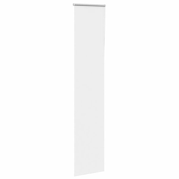 vidaXL Estor Enrollable Opaco Blanco 45x210 cm Tela Ancho 40,7 cm