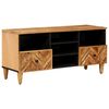 vidaXL Armarios de Almacenamiento con caj&oacute;n Marr&oacute;n 100 x 33,5 x 46 cm