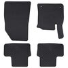 vidaXL Alfombrilla de Coche 4 uds. compatible con CAPTUR 2020- Goma
