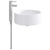 vidaXL Lavabo de ba&ntilde;o Cromado 40,5 x 40,5 x 15,5 cm Metal