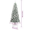 vidaXL &Aacute;rbol de Navidad artificial con ramas articuladas 180 cm