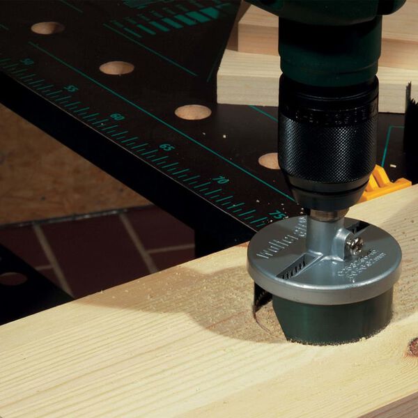 wolfcraft Juego de sierra de corona econ&oacute;mica de 7 piezas de acero