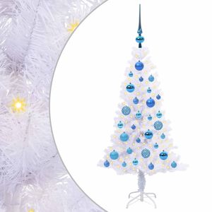 vidaXL &Aacute;rbol de Navidad artificial con 150 LED 120 cm PVC y Acero