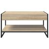 vidaXL Mesa de Caf&eacute; Sonoma 80 x 50 x 40 cm Madera contrachapada