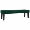 vidaXL Cama box spring con colch&oacute;n terciopelo verde oscuro 180x200 cm