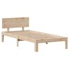vidaXL Estructura de cama con cajones madera maciza pino 90x190 cm