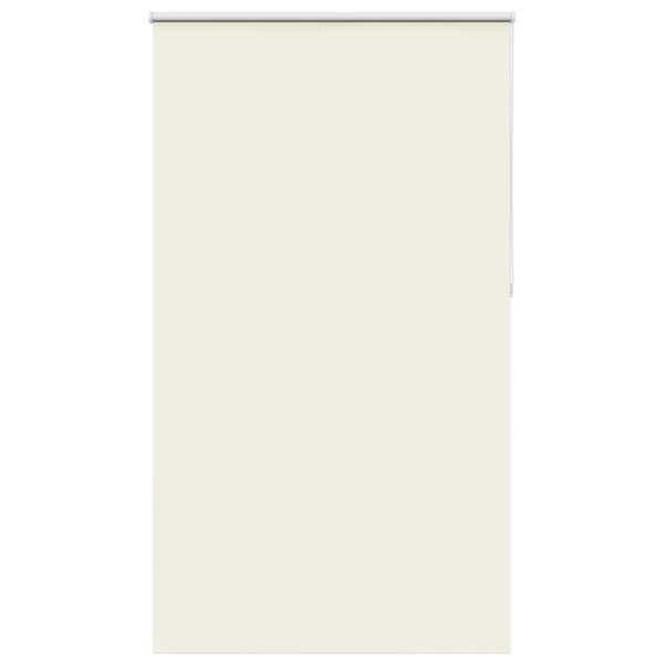 vidaXL Estor Enrollable Opaco Blanco Roto 135x230cm Tela Ancho 131,6cm
