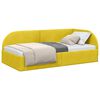 vidaXL Estructura de cama en esquina Amarillo 100 cm x 200 cm