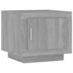 vidaXL Mesa de centro madera de ingenier&iacute;a gris Sonoma 51x50x45 cm