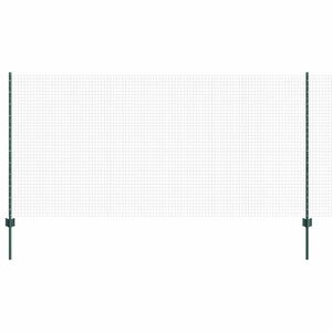 vidaXL Valla de alambre soldado con poste 10 x 1,2 m (A x H)