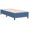 vidaXL Cama de plataforma Azul 80 x 200 cm tela