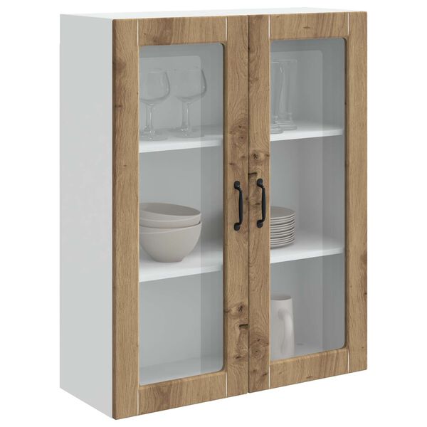 vidaXL Mueble de Cocina Kalmar Roble artesanal 80 x 31 x 100 cm