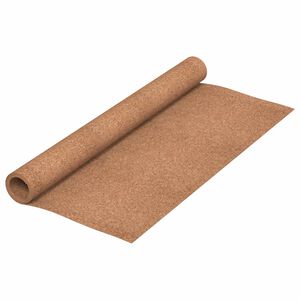 vidaXL Rollos de corcho Marr&oacute;n 100 x 800 x 0,8 cm Corcho