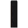 vidaXL Armario de pared para ba&ntilde;o Roble Negro 40 x 16 x 62,5 cm