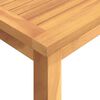 vidaXL Juego de comedor para jard&iacute;n 9 piezas madera maciza de teca