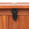 vidaXL Ba&uacute;l de almacenamiento 3 piezas de madera maciza de acacia
