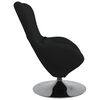 vidaXL Sill&oacute;n huevo Negro 63 x 73 x 90 cm tela