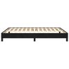 vidaXL Estructura de cama sin colchón terciopelo negro 140x190 cm
