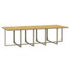 vidaXL Set comedor de jard&iacute;n 15 pzas con cojines rat&aacute;n sint&eacute;tico beige