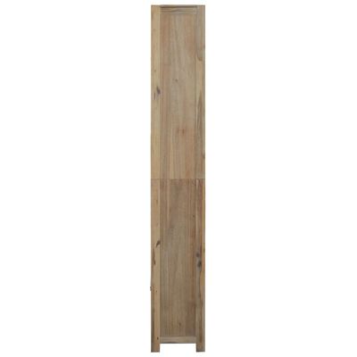 vidaXL Estantería de 7 nieveles madera maciza de acacia 80x30x200 cm