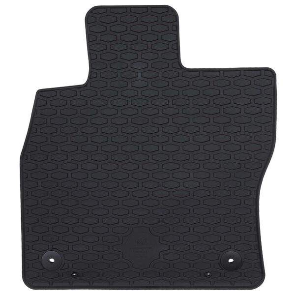 vidaXL Alfombrilla de Coche 4 pcs Negro &Scaron;koda SUPERB III / iV TPE