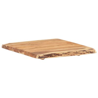 vidaXL Superficie de mesa de madera maciza de acacia 58x(50-60)x3,8 cm