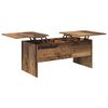 vidaXL Mesa de Caf&eacute; Madera envejecida 102 x 50,5 x 46,5 cm