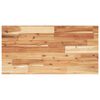 vidaXL Estante flotante madera acacia maciza acabado aceite 100x40x2cm
