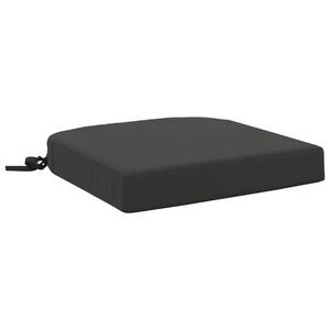vidaXL Coj&iacute;n de asiento de 1 pieza SOEST 100% Poli&eacute;ster Gris antracita